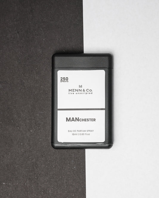 Manchester Pocket Perfume for Men – Fresh, Herbal & Woody Scent with Lavender, Juniper & Oak Moss