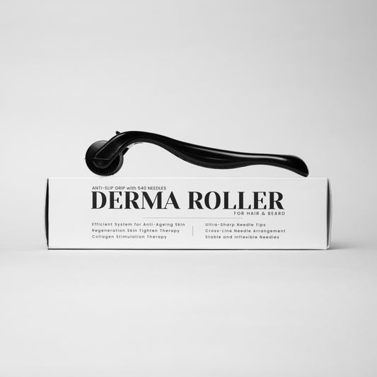 Foli-Cul Derma Roller for Hair & Beard Growth – 0.5mm | 540 Titanium Needles