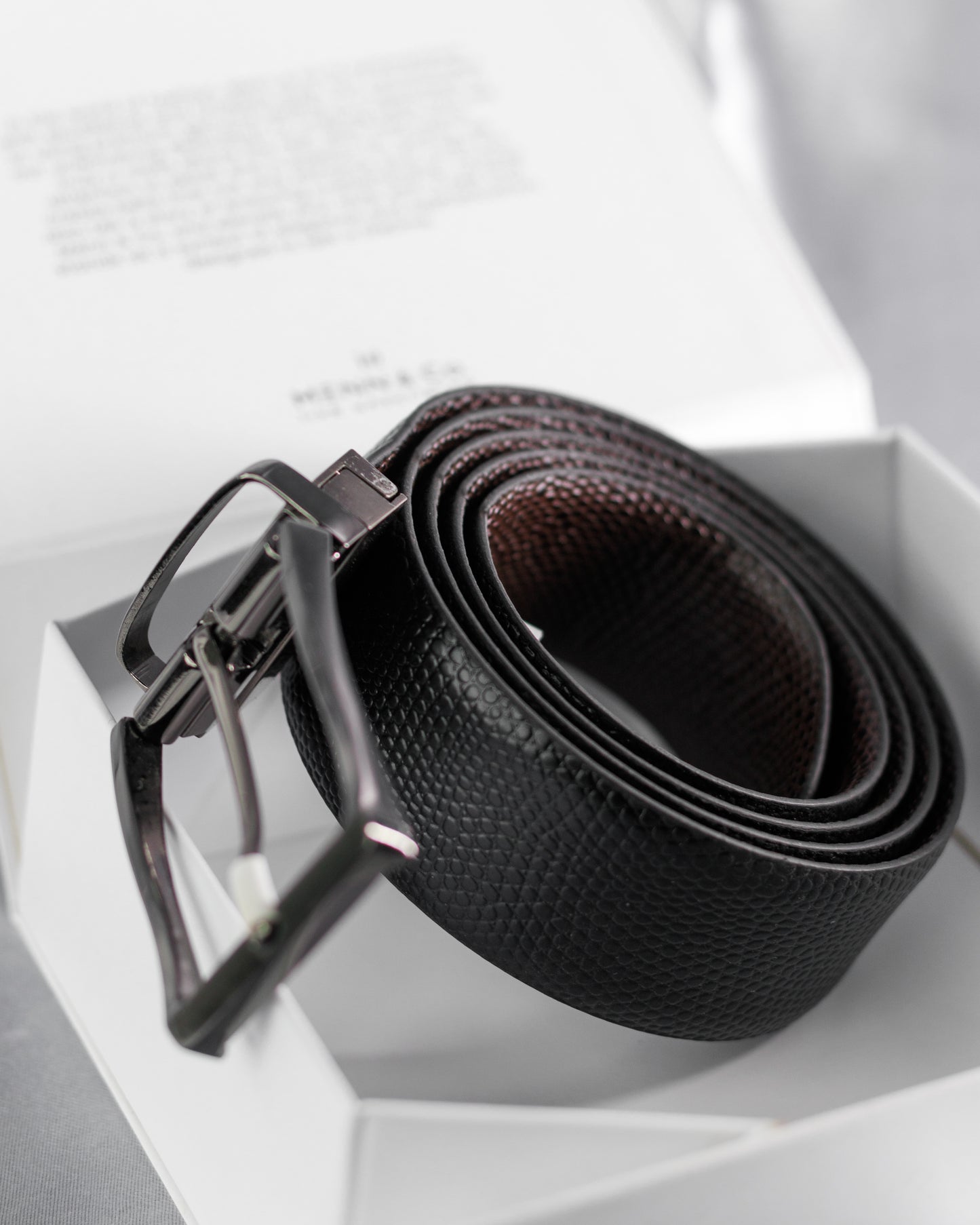 Genuine-Leather Formal Belt | Cobra