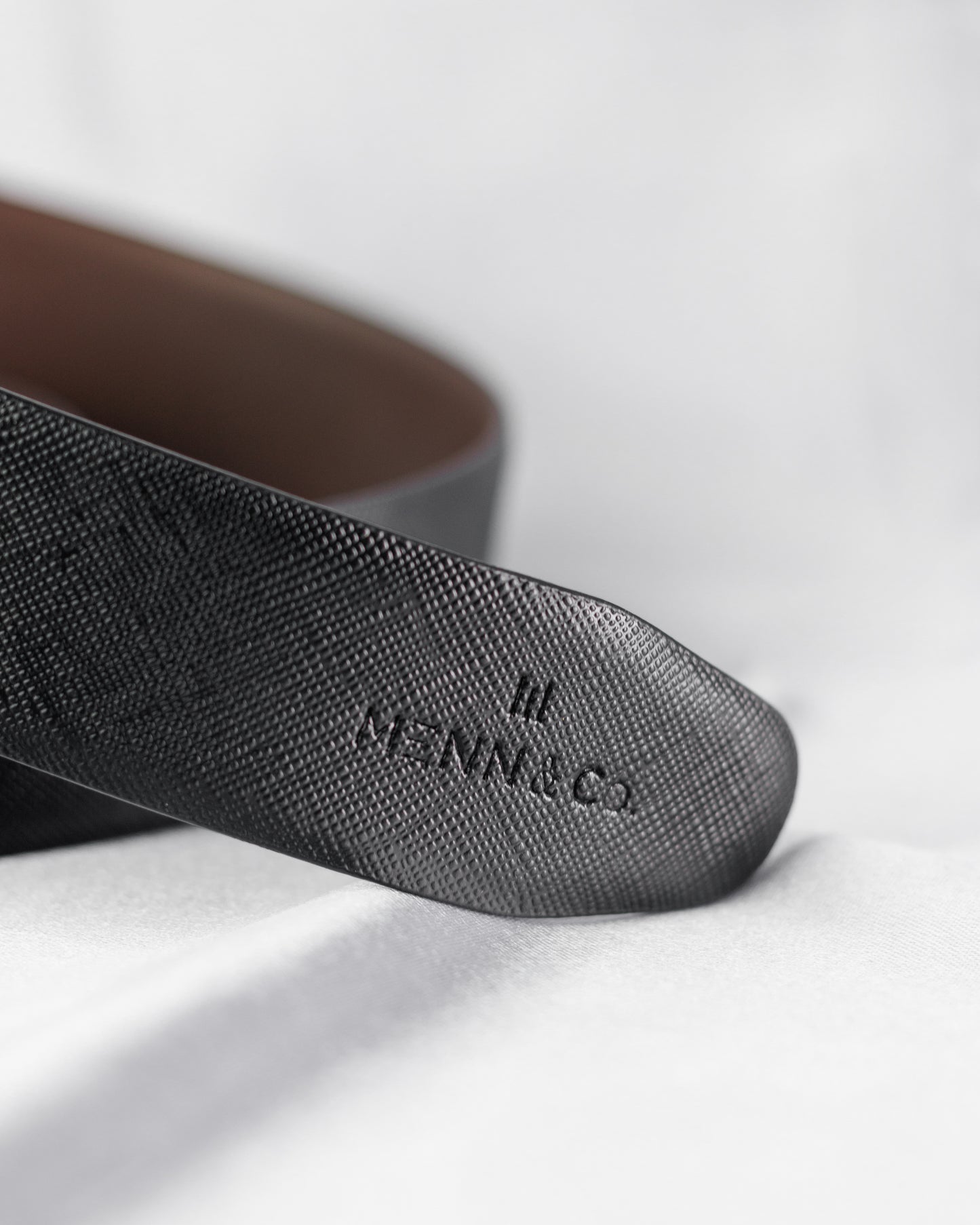 Genuine-Leather Formal Belt | Dotted