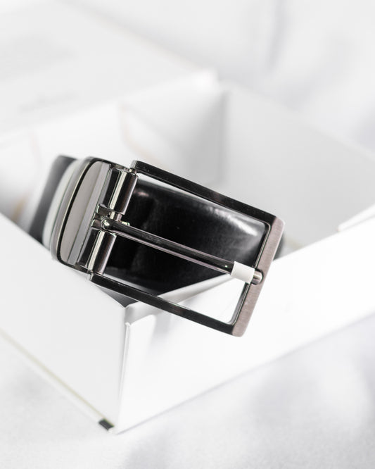 Genuine Leather Formal Belt for Men – Adjustable, Durable & Classic Design for Office & Occasion Wear | Premium Finish | Shiny