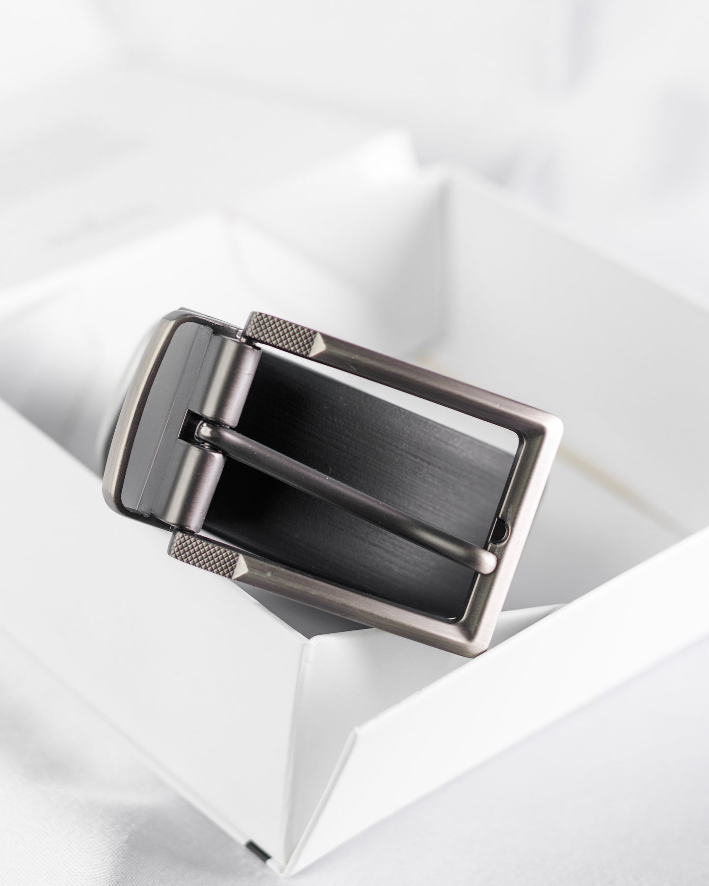 Genuine-Leather Formal Belt | Matte