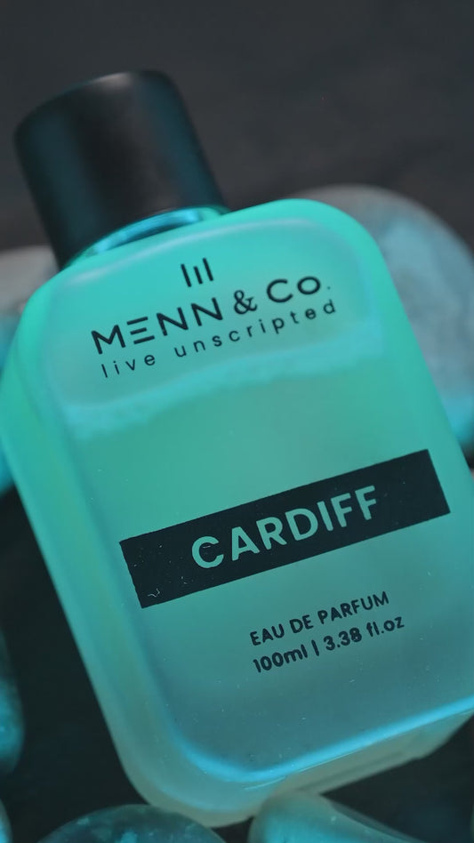 Cardiff | Luxe Perfume for Men – Bold, Spicy & Woody Scent with Blood Mandarin, Cinnamon & Amber
