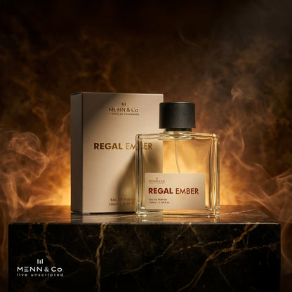 Regal Ember Eau De Parfum for Men | Oud & Musk Long Lasting Perfume