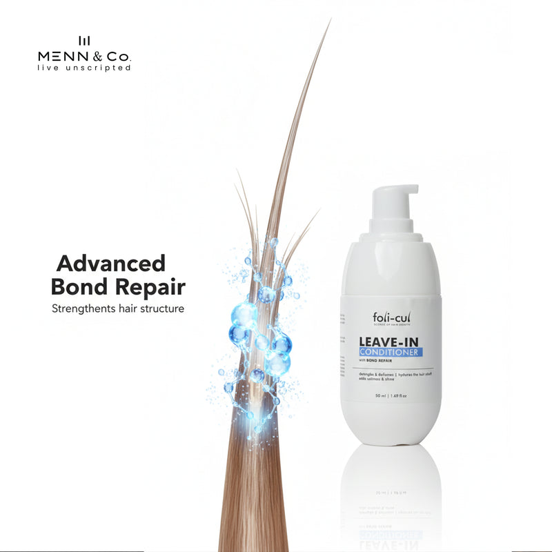 Foli-cul Leave-In Conditioner with Bond Repair | Deep Hydration & Frizz Control