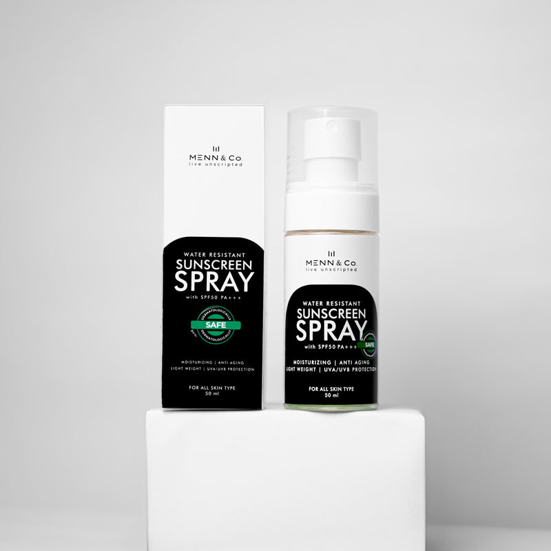 Water Resistant Biphasic Sunscreen Spray with SPF50 PA+++