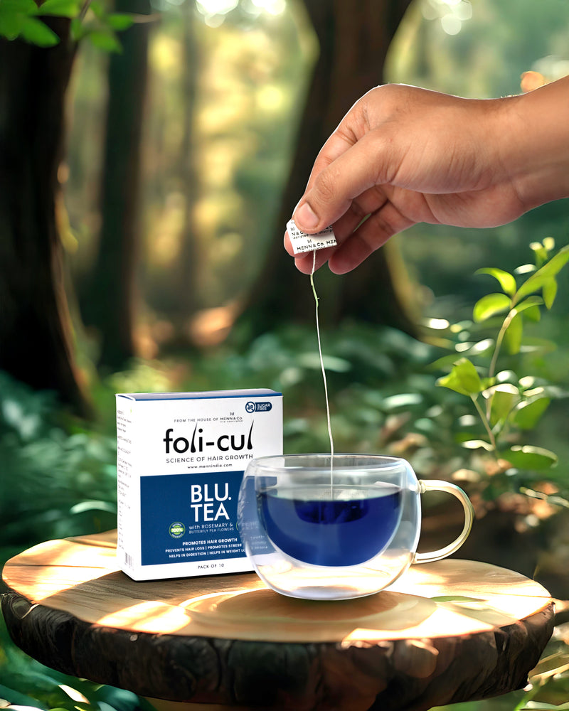 Foli-Cul BLU.TEA – Hair Growth, Weight Loss, and DHT Blocker