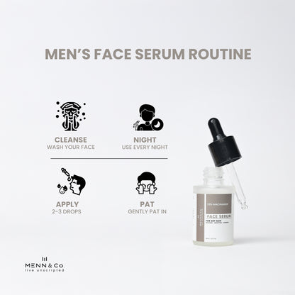 10% Niacinamide Face Serum for Dry Skin | Brightening & Hydrating