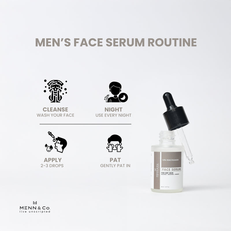 10% Niacinamide Face Serum for Dry Skin | Brightening & Hydrating