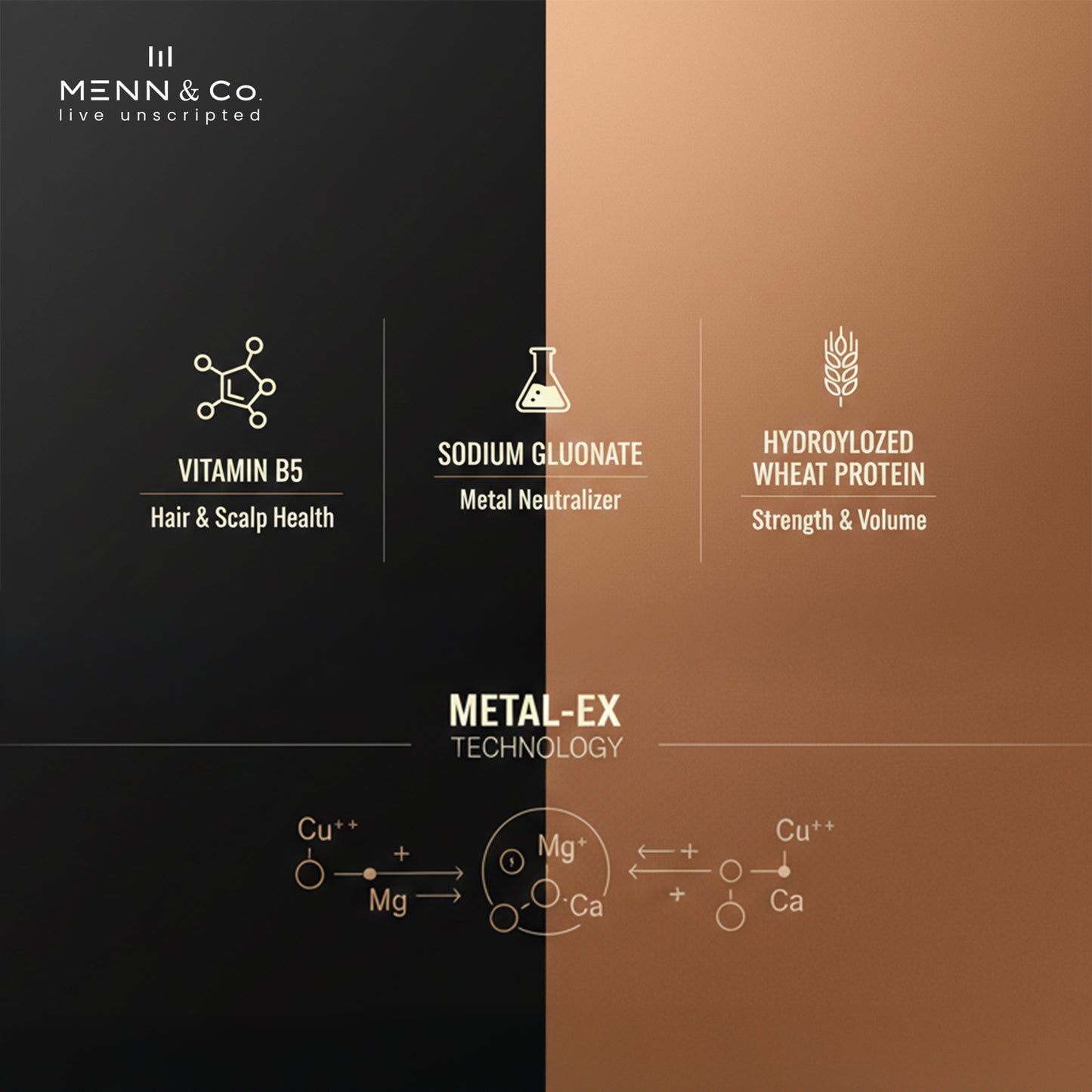 Foli-Cul Metal-EX Hard Water Shampoo for Men | Removes Mineral Build-Up