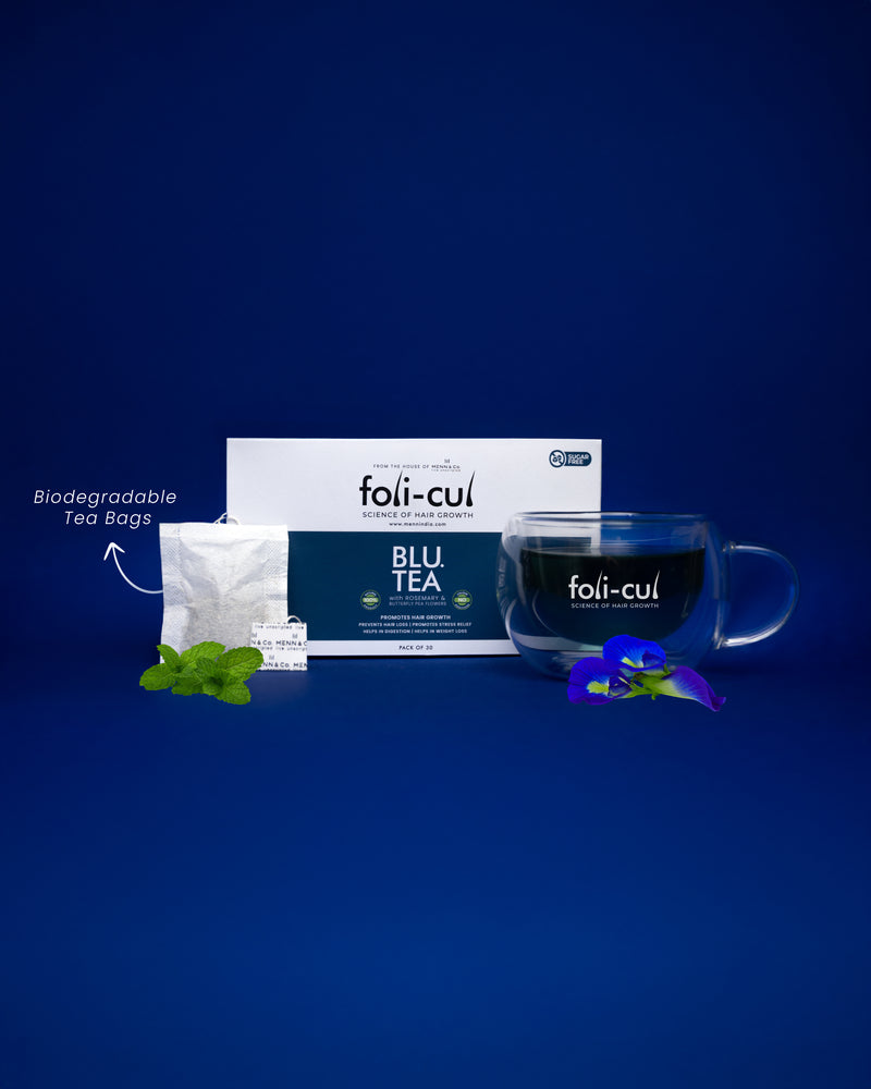 Foli-Cul BLU.TEA – Hair Growth, Weight Loss, and DHT Blocker