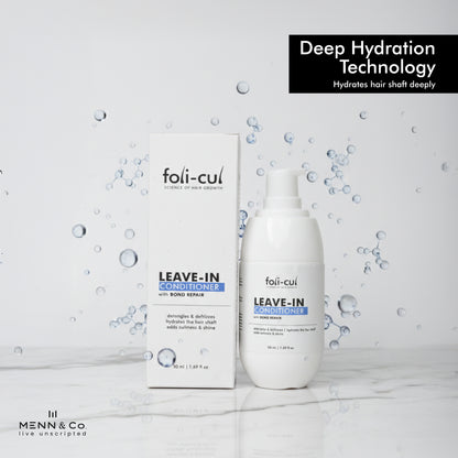 Foli-cul Leave-In Conditioner with Bond Repair | Deep Hydration & Frizz Control