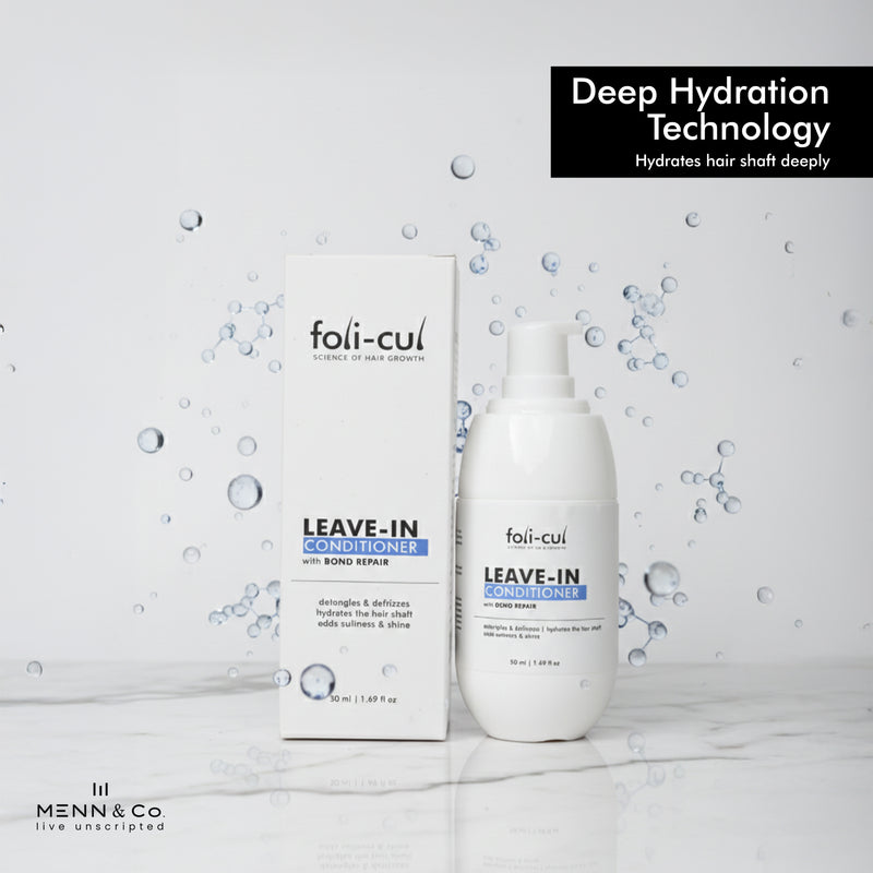 Foli-cul Leave-In Conditioner with Bond Repair | Deep Hydration & Frizz Control