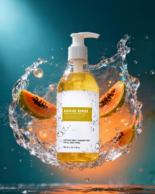 Rogue Rinse – Papaya Enzyme Shower Gel for Men | Radiant & Glowing Skin