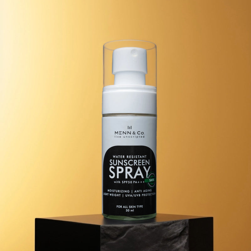 Water Resistant Biphasic Sunscreen Spray with SPF50 PA+++