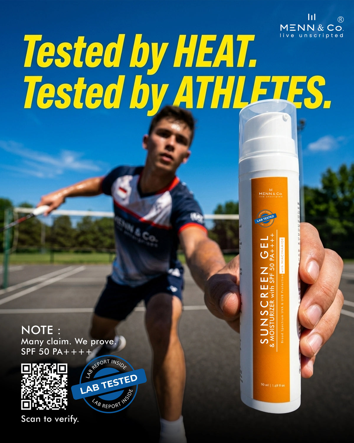 sunscreen gel for athletes