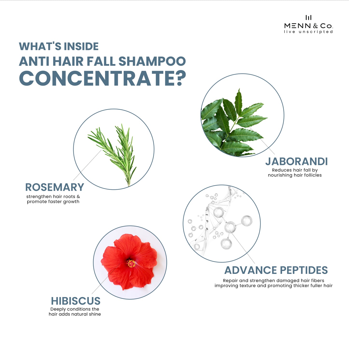 Foli-Cul REVIV-EX Hairfall Control Shampoo – Rosemary, Pea Protein, Jaborandi, Hibiscus & Advanced Peptides