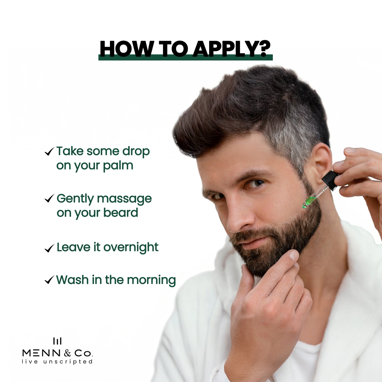 AFEEMI Beard Oil for Men – Beard Growth, Softening & Nourishing with Cannabis Sativa & Sunflower Seed Oil