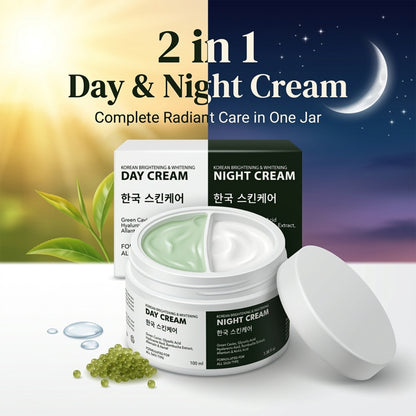 2-in-1 Day & Night Cream for Men | Korean Brightening Cream