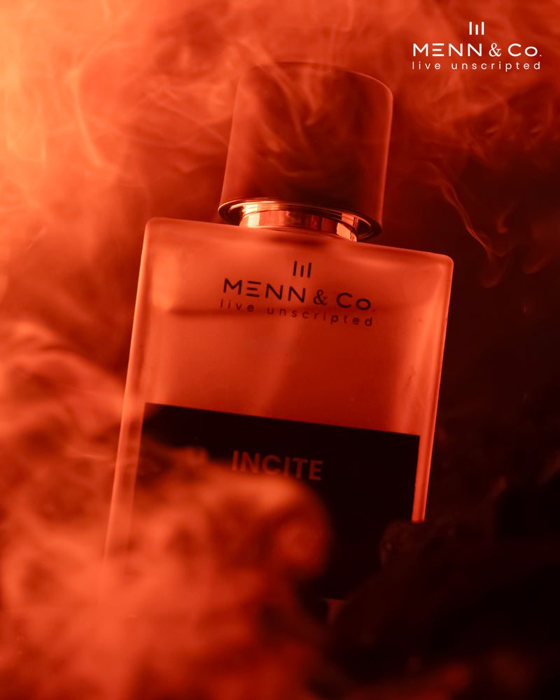 Incite | Luxe Perfume for Men – Fresh, Aquatic & Musky Scent with Cucumber, Basil & Suede