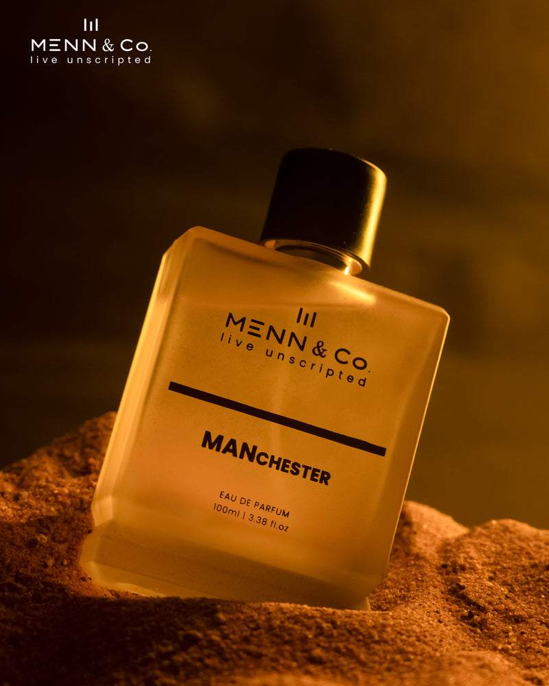 Manchester | Luxe Perfume for Men – Fresh, Herbal & Woody Scent