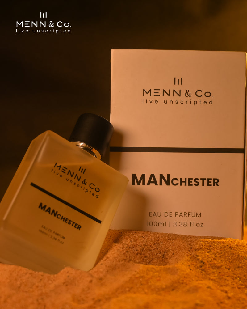 Manchester | Luxe Perfume for Men – Fresh, Herbal & Woody Scent
