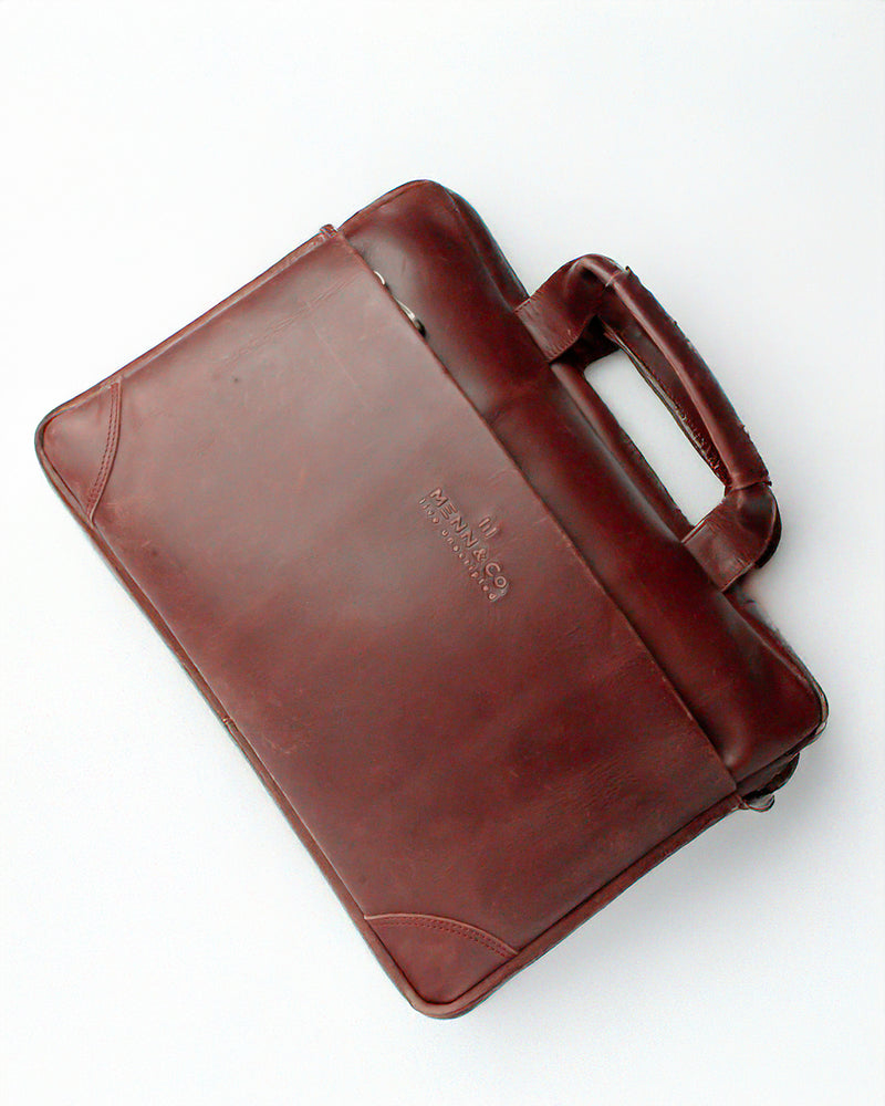 Genuine Leather Laptop Bag for Men – Premium Office & Travel Messenger with Padded Compartment | Stylish & Durable | LB03