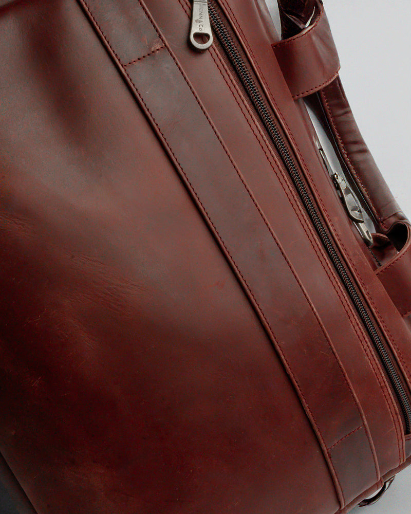 Genuine Leather Laptop Bag for Men – Premium Office & Travel Messenger with Padded Compartment | Stylish & Durable | LB03