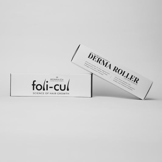 Foli-Cul Derma Roller for Hair & Beard Growth – 0.5mm | 540 Titanium Needles