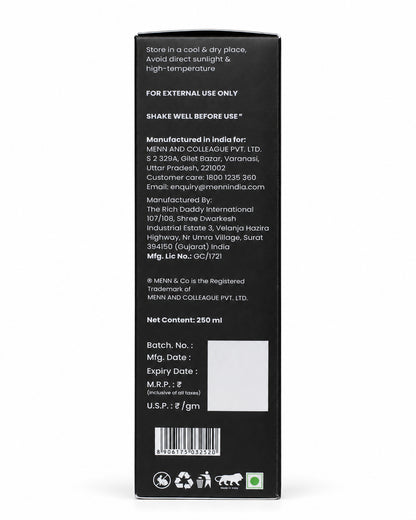 Foli-cul Protein rich care shampoo back image.