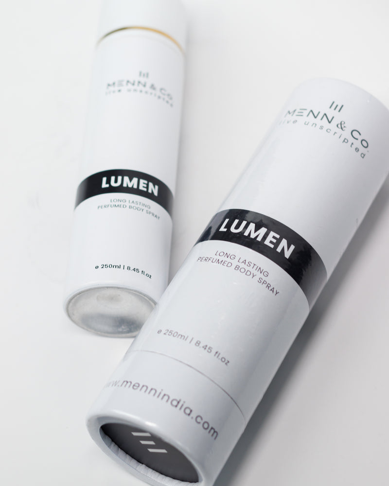 Lumen Deodorant for Men – Fresh, Energetic & Long-Lasting Body Spray with Citrus & Aromatic Notes