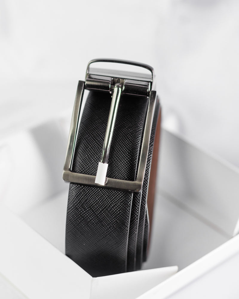 Genuine Leather Formal Belt for Men – Adjustable, Durable & Classic Design for Office & Occasion Wear | Premium Finish | Dotted