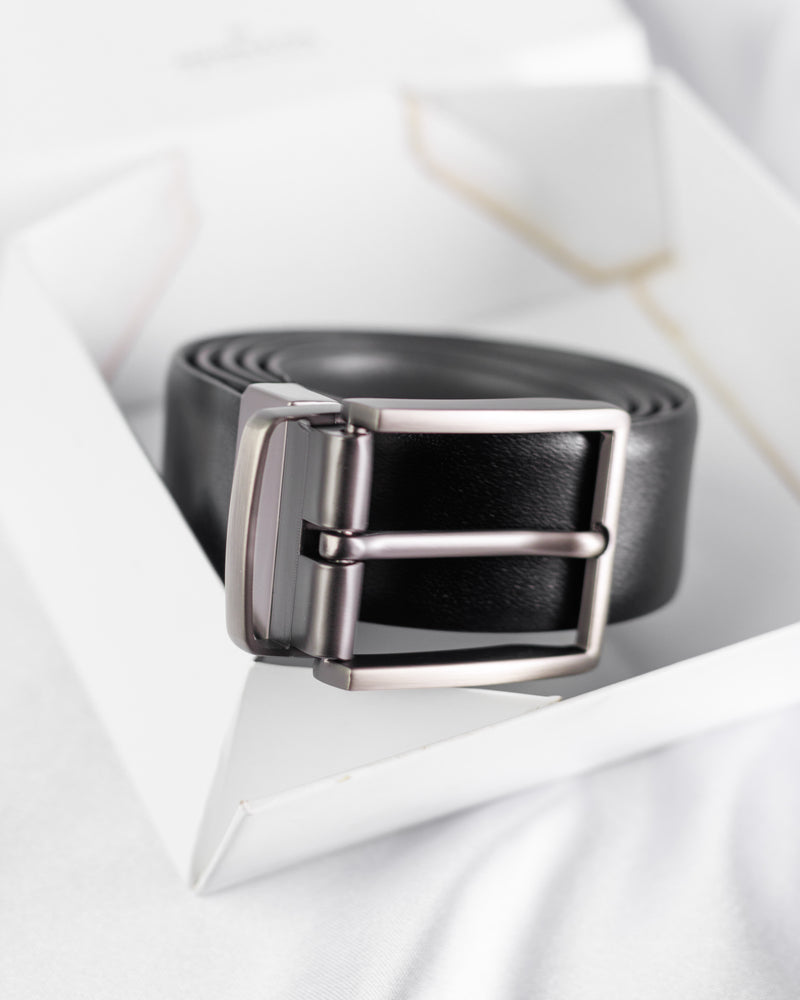 Genuine Leather Formal Belt for Men – Adjustable, Durable & Classic Design for Office & Occasion Wear | Premium Finish | Matte