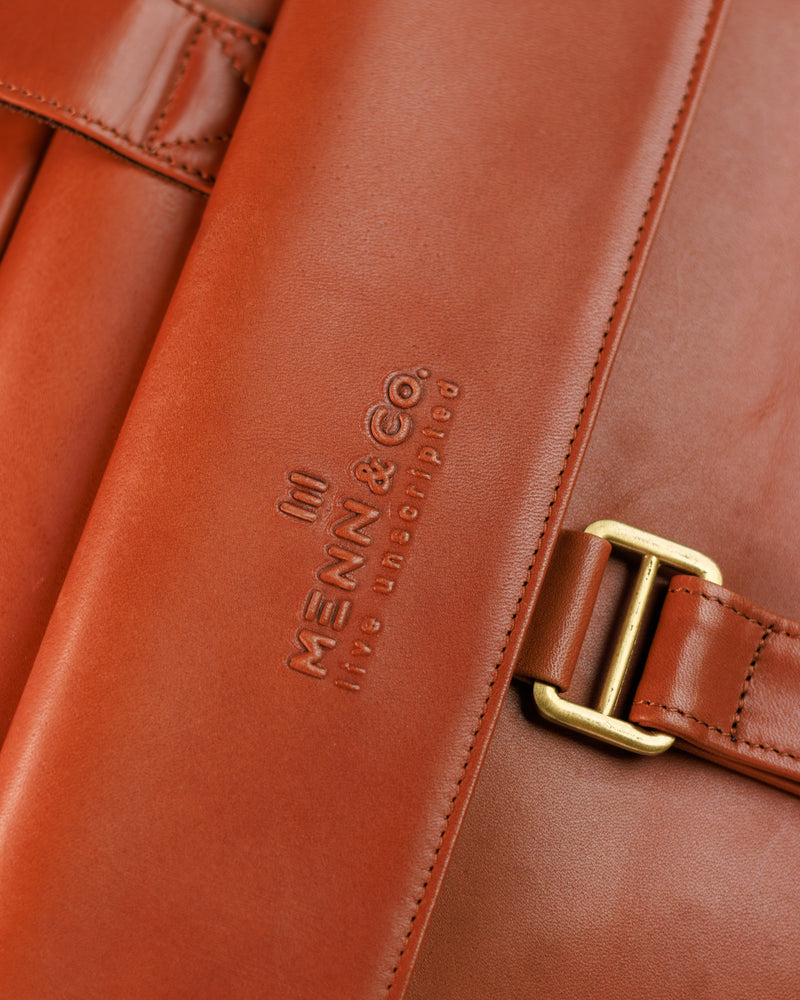 Genuine Leather Laptop Bag for Men – Premium Office & Travel Messenger with Padded Compartment | Stylish & Durable | LB02