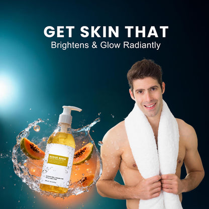 Rogue Rinse – Papaya Enzyme Shower Gel for Men | Radiant & Glowing Skin