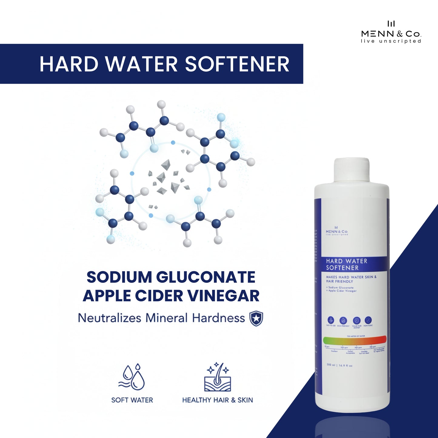 Hard Water Softener | Reduces Hair Fall & Skin Dryness