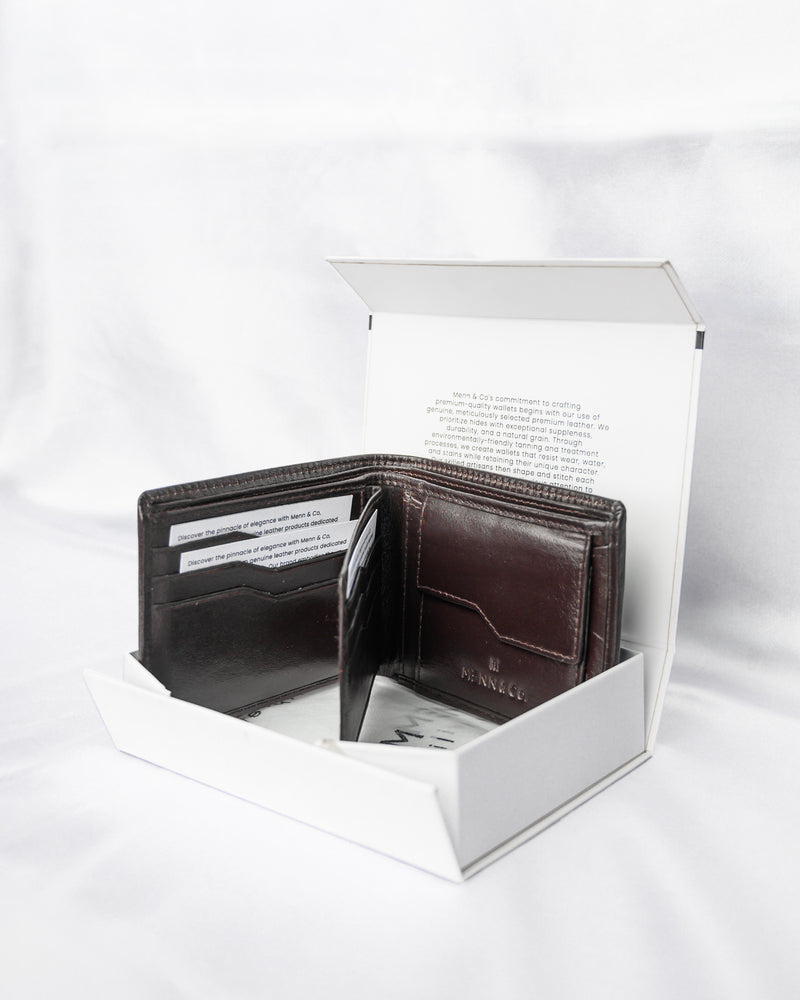 Genuine Leather Wallet for Men – Slim, Stylish & Durable with Multiple Card Slots | Premium Everyday Accessory | W01