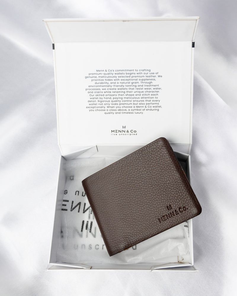 Genuine Leather Wallet for Men – Slim, Stylish & Durable with Multiple Card Slots | Premium Everyday Accessory | W03