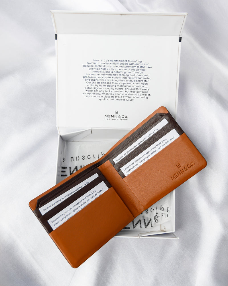 Genuine Leather Wallet for Men – Slim, Stylish & Durable with Multiple Card Slots | Premium Everyday Accessory | W03