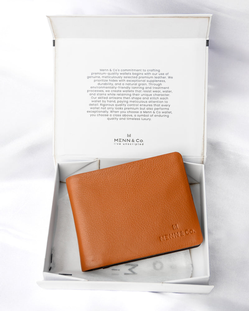 Genuine Leather Wallet for Men – Slim, Stylish & Durable with Multiple Card Slots | Premium Everyday Accessory | W03