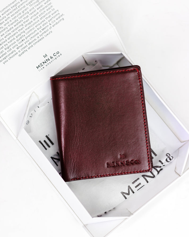 Genuine Leather Wallet for Men – Slim, Stylish & Durable with Multiple Card Slots | Premium Everyday Accessory | W02